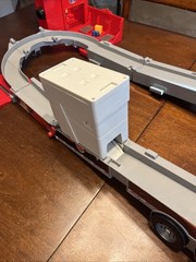 Disney Cars Super Track Mack Transforming Truck and Racetrack W/ 1 car. Working