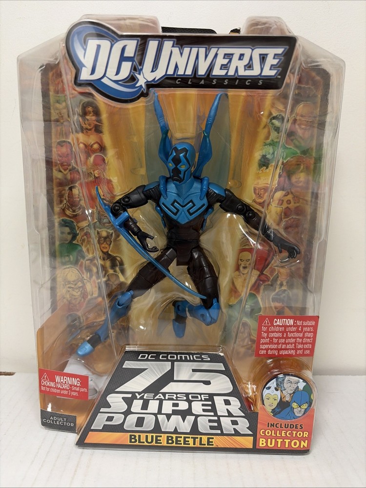 DC Universe Classics Blue Beetle, Wave 13, Fig 4, BAF Trigon, 2009, New, MISB