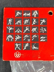 Montreal Olympics Action Figures Olympians Official Souvenir Vintage 1976 New 24