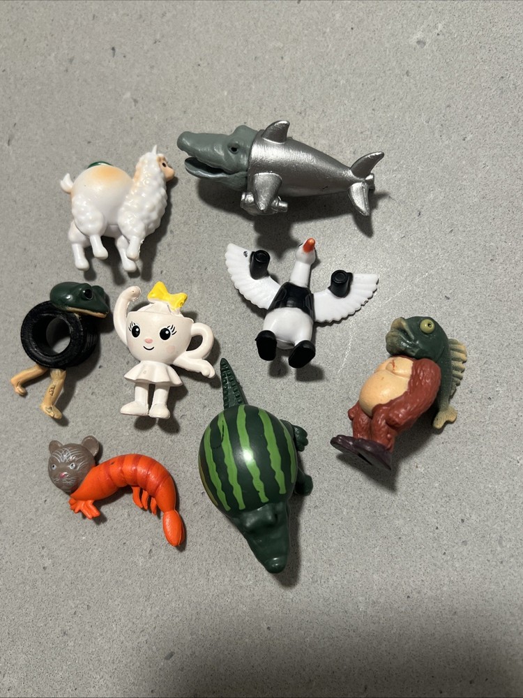 EUC 8 Pc Italian Brainrot Steal a Brain Rot Toys, 1.8″ Action Figure Mini Lot C