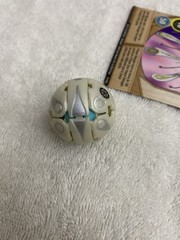 Bakugan Tentaclear 520G Pearl White Haos B2 Battle Brawlers Eye