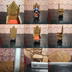 DREADNOK TABLE BUNDLE, For 1/12 Scale Figures, Zartan Throne, Gi Joe Classified