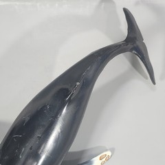 VTG Safari LTD 1991 Monterrey Bay Sea Aquarium Humpback Whale 15” Solid Rubber
