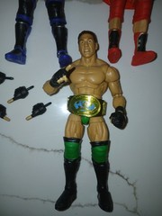 Wwe Elite Ken Shamrock Lot Of 3 Chase With Belts