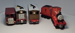 2002 Thomas Take-n-Play Lot Bertie Toby James Lot ERTL 1999 Toby