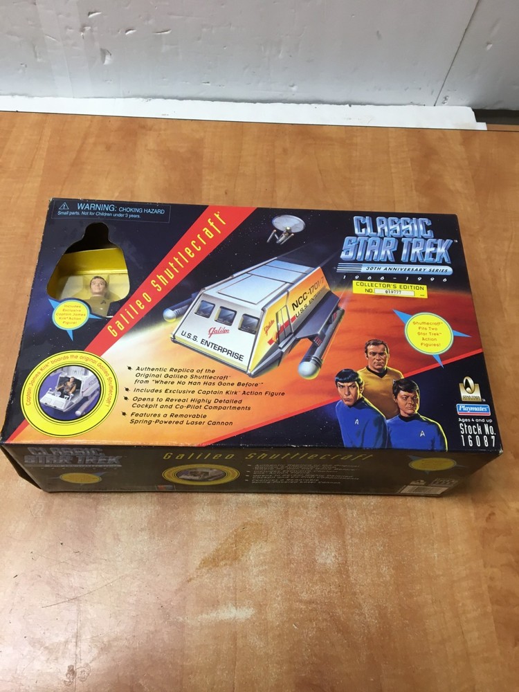 Star Trek Galileo Shuttlecraft Kirk Classic 30th Anniversary Collector 16087