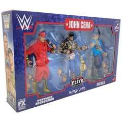 WWE Elite Collection World Life John Cena Action Figure 2 Pack Mattel New Sealed
