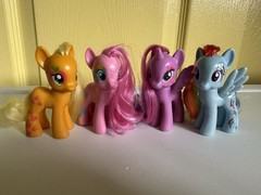 My Little Pony G4 Rainbow Dash Pinkie Pie Applejack Twilight Cutie Mark Magic