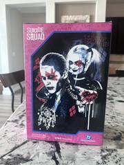 Harley Quinn Joker SEALED McFarlane Toys Collector’s Club Suicide Squad Level 3