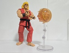 Jada Street Fighter II 6″ KEN Figure – Used Complete