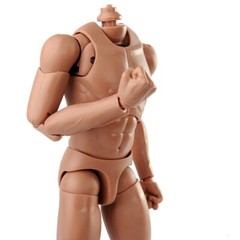 US 1/6 Male Action Figure Body Model MX02-A 12″ HT Suntan Skin Flexible Collecte