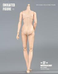 US STOCK 1:6 Large Breast Flexible Pale Body 12″ Female Action Figure Model Doll