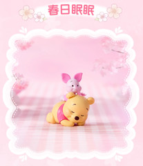 MINISO x Disney Sakura Season Series Blind Box Figure Toy Gift New HOOOOT !!!