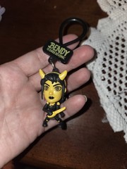 Alice Angel Rare Bag Clip Bendy Revival 🖤💛🖤