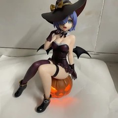 Re:Zero Ram & Rem Phantom Night Magician Figure Set Halloween PVC Collection
