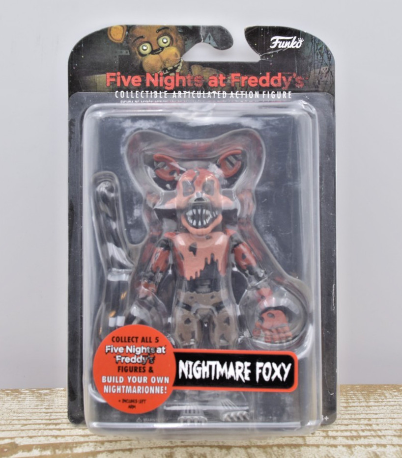 Nightmare Foxy Figure FNAF Five Nights at Freddy’s 2016 Funko New In Box