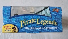 Vintage Pirate Legends Blackbeard’s Adventure #3003 Play Set Odyssey Toys SEALED