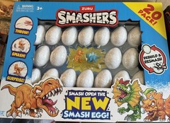 ZURU Smashers New Smash Egg Dino 20 Pack New