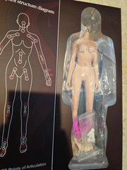 New Open Box Jioudoll Body In Light Skin With Seamless Feet, Accessories, Stand