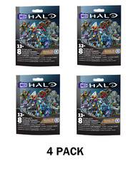 4 – Mega Construx Halo Infinite 343 Series 3 Mini Figure Blind Bags 4 Random New