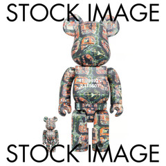 Bearbrick Benjamin Grant Barcelona Figures 100% and 400% 2022 Medicom Toy NEW