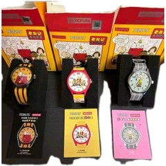 Peanuts Snoopy & Friends Wristwatch Series Boxfun Collectible NIB US Seller