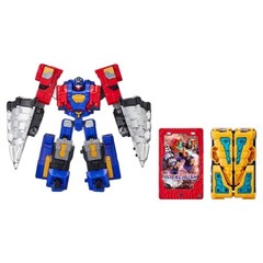 Metal Card Bot S Rock Crush Transformation Drill Anime Robot Toy