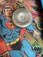 1978 Mattel SUPERMAN Spinball Pinball – Retro Tabletop Pinball Game