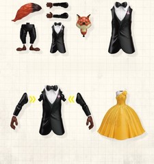 Official Disney Zootopia Nick and Judy Articulated Assembled Figure Gift