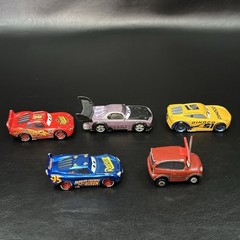 Disney Pixar Cars Diecast Toy car Lot of 5 Mixed – damage Lot *Read Desc