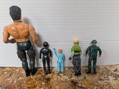 Vintage John Rambo 1985 Forces Of Freedom And Other Vintage Figures