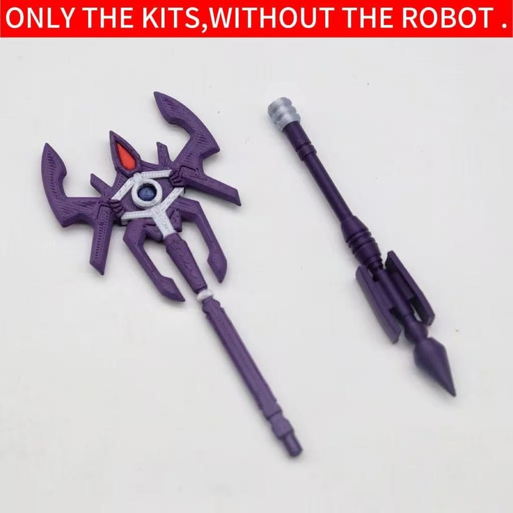 Alpha Trion Omega Staff Upgrade Kit – 5mm Handle Grip Accessory | FDM 3D Printe