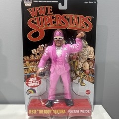 WWE Superstars LJN Jesse The Body Ventura Retro Chase Wrestling Figure Series 2