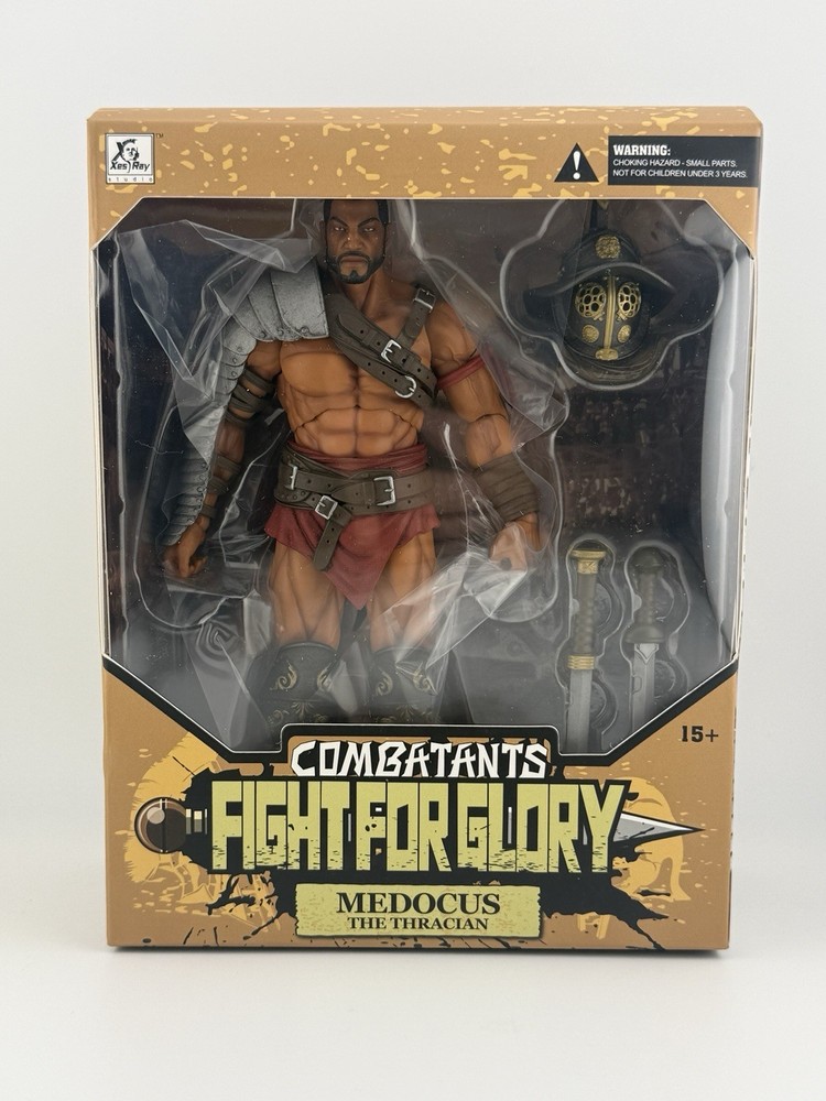 Xesray Studio Combatants Fight For Glory GLADIATOR MEDOCUS THRACIAN Figure NEW