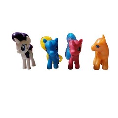 My Little Pony Lot of 10 Ponies MLP Various Gens, Good Condition