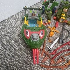 Teenage Mutant Ninja Turtles 80-90s Mixed Figures Weapons TMNT