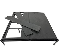Premium Metal Real Scale Wrestling Ring for WWE & AEW Wrestling Action Figures