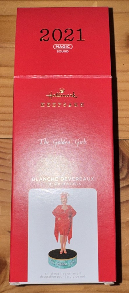 NIB Hallmark 2021 BLANCHE DEVEREAUX The Golden Girls