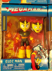 Jada Toys Mega Man Wave 1+2 Lot of 5 Cut Man Elect Man Ice Man Fire Man
