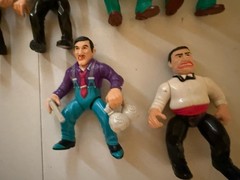 Playmates Dick Tracy Figure Lot 6 Police & Gangster 4.5″