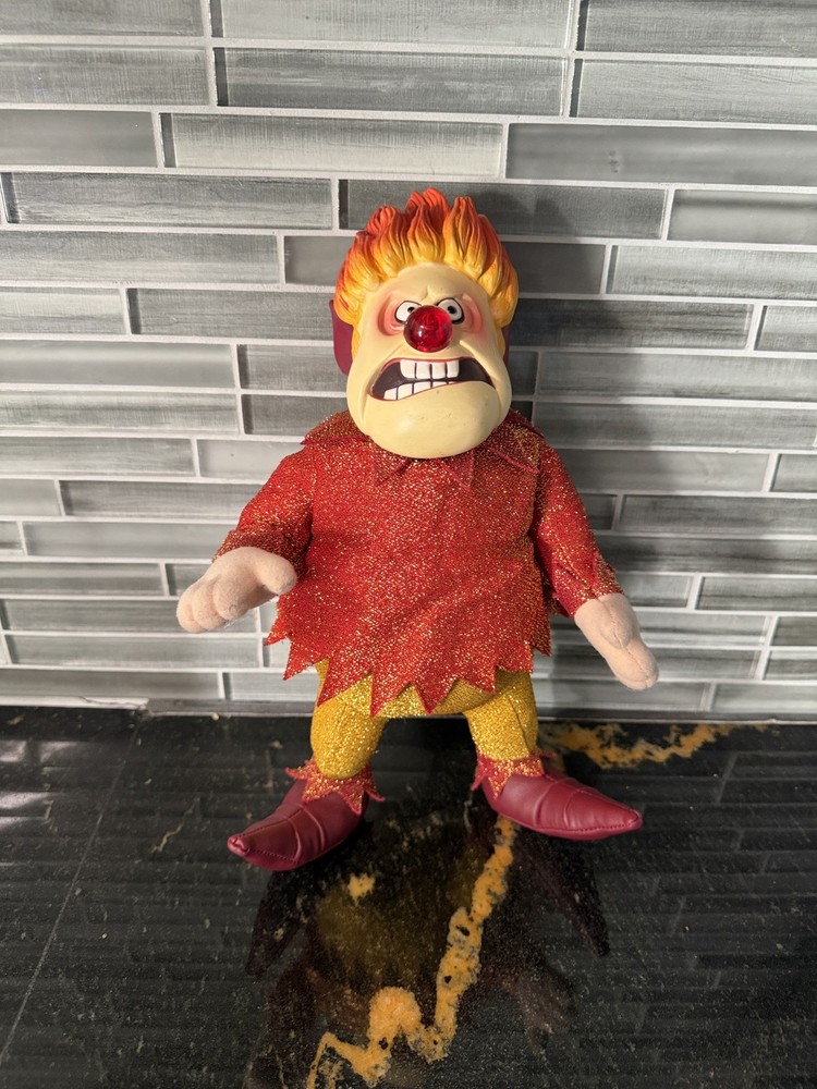 The Year Without Santa Claus Heat Miser Action Figure Collectible Rare NECA 12”