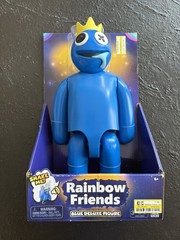 Rainbow Friends Blue Deluxe 12″ Action Figure w/Shake Me Sounds NEW – FREE SHIP