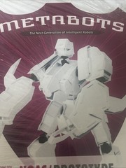 Metabots NOAS/Prototype Articulated Robot 3D Paintable Action Fig Kit Korea NEW