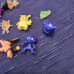 Small Figures, Lot of 30, Most About 1-Inch In Length, Mostly Pokémon, See Pics