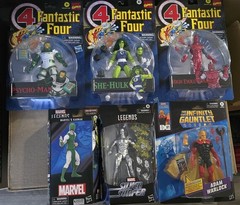BRAND NEW Cosmic Marvel Legends LOT (Silver Surfer, She Hulk, Fantastic 4)