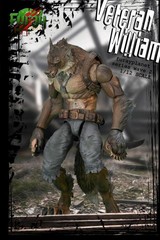 🇺🇸 Maestro Union Furay Planet VETERAN WILLIAM 1/12 Action Figure Werewolf
