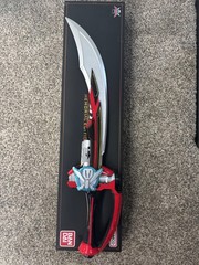 Bandai Sentai Memorial Gokai Gun and Saber Set signed Gokai Pink Power Rangers