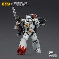 HIPLAY JOYTOY White Scars Tactical Legionary / Raider-pattern Combat Bike 1/18