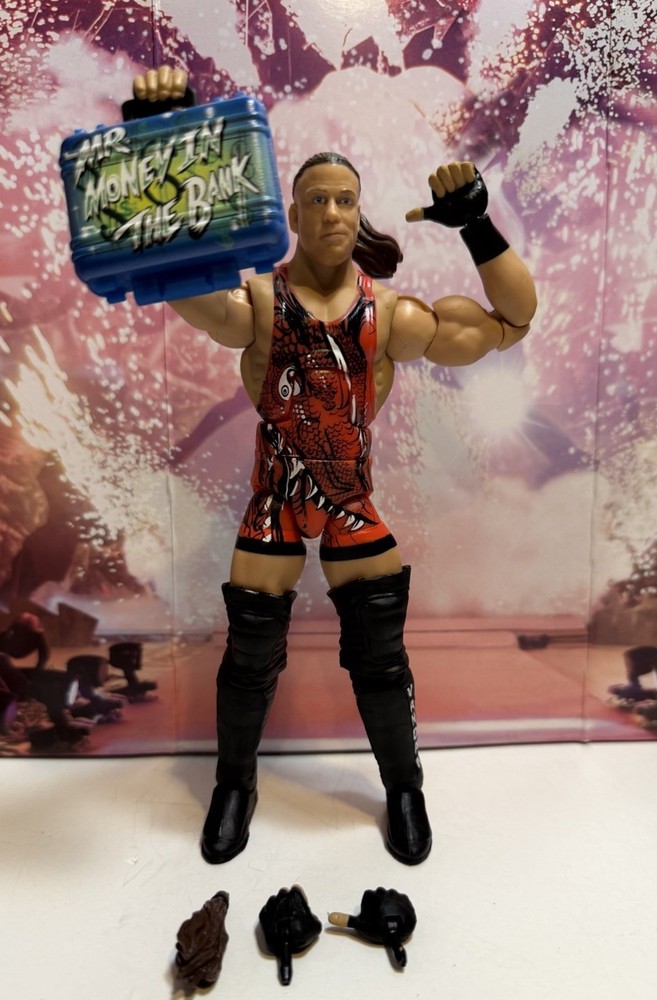 WWE Elite Legends Series 29 Rob Van Dam 6” Clean & Complete RVD MITB