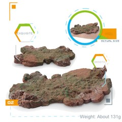 1/12 1/6 Scale Rock Platform Base Scene Accessories for Unisex Action Figure